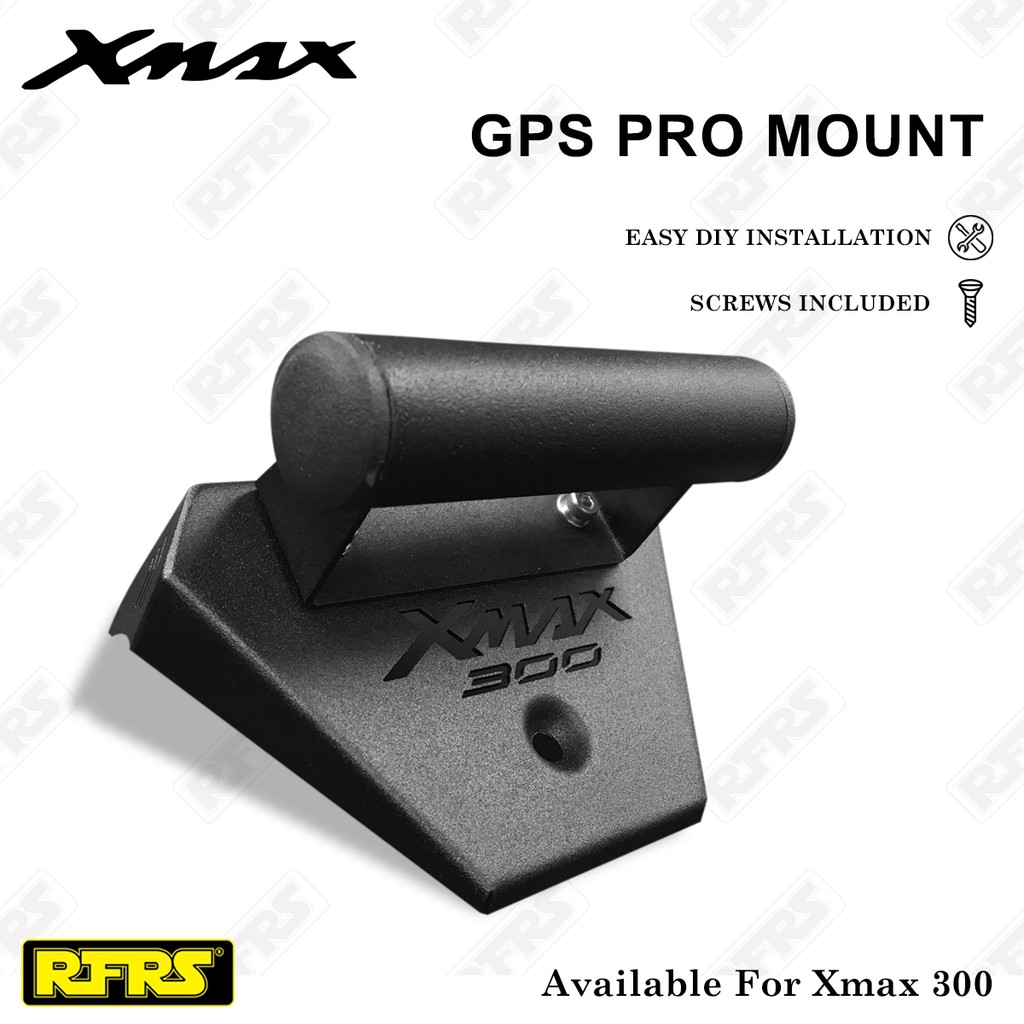 Yamaha Xmax 300  ชุดบาร์ จับมือถือ GPS ตรงรุ่น