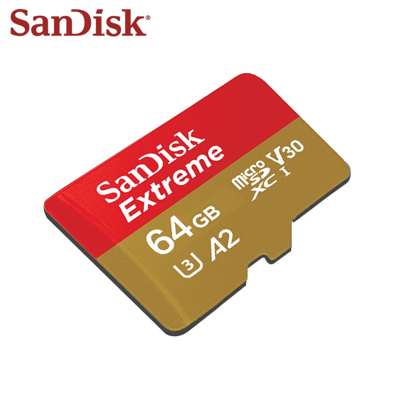 SanDisk TF Card 128GB Extreme Micro SD Card V30 32GB 64GB Memory Card For Camera Drone 100
