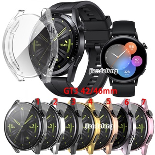 เคสป้องกัน TPU แบบใส สําหรับ HUAWEI WATCH GT3 46 มม. 42 มม.