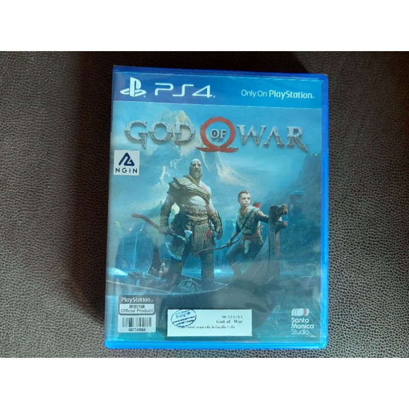 แผ่นเกมส์ ps4 มือสอง  God of war 4