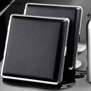 Roswetty Leather Cigar Cigarette Tobacco Case Holder Pocket Box Storage For 20 Cigars USA VN