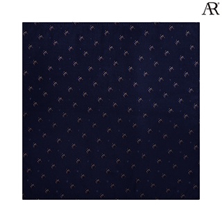 ANGELINO RUFOLO Pocket Square(ผ้าเช็ดหน้าสูท) ผ้าไหมทออิตาลี่ 100% คุณภาพเยี่ยม ดีไซน์ AR TukTuk สีกรมท่า/เทา/เลือดหมู