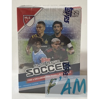 2022 Topps Major League Soccer Blaster Box การ์ดสะสมฟุตบอล MLS พร้อมส่ง