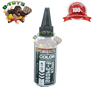 สีโมเดล กันดั้ม รถเหล็ก Green F-34092 ขนาด 60 ml สำหรับ Airbrush