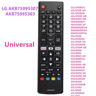 Lg AKB75095307 รีโมตคอนโทรลสมาร์ท 4K ULTRA HDTV 32LJ550B-UA 32LJ550BUB 32LJ550M-UB 32LJ550MUB