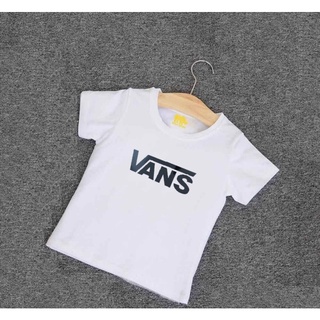 เสื้อยืดแขนสั้น พิมพ์ลาย Vans Distro แฟชั่นสําหรับเด็กผู้ชาย และผู้หญิง