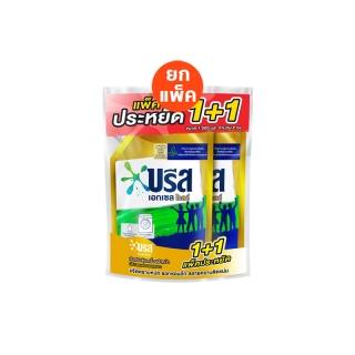 บรีส เอกเซล โกลด์ น้ำยาซักผ้า สำหรับเครื่องฝาหน้า 1500 มล. (แพ็ค 1+1) x2 Breeze Excel Gold Liquid Detergent 1500 ml. (Pack 1+1)x2