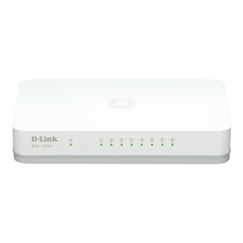 _พอร์ตเชื่อมต่อเครือข่ายฮับ - Switch Dlink (DGS-1008A)