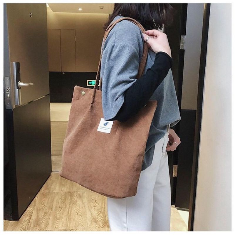 Tote Bag You Need This One Conduroy Fabric dz (TB01)