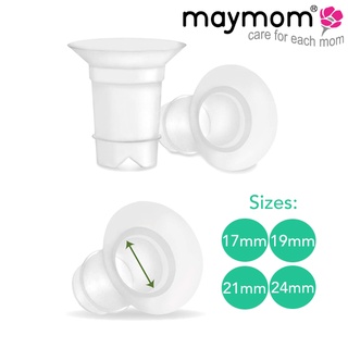 ตัวสอดลดขนาดกรวยปั๊มนม ยี่ห้อ maymom ขนาด 17, 19  และ 21mm.ใช้กับเครื่องปั๊มนม ยี่ห้อ Spectra