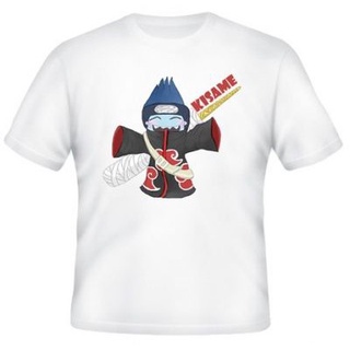 New Kisame Akatsuki Chibi-SN03 เสื้อยืดลําลองแขนสั้นพิมพ์ลาย discount