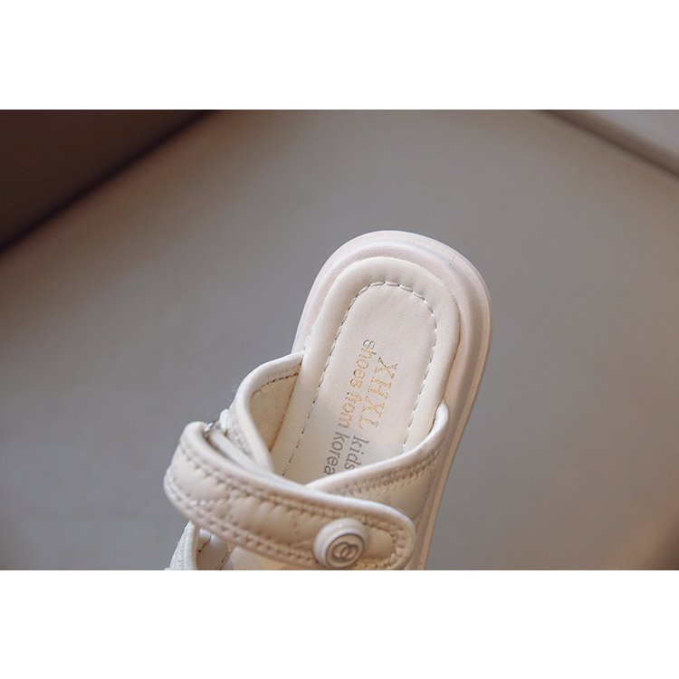 พร้อมส่ง รองเท้าแตะลําลอง แบบนิ่ม สวมใส่สบาย แฟชั่นสําหรับเด็กผู้หญิง และนักเรียน - รูปที่ 4