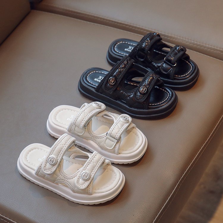 พร้อมส่ง รองเท้าแตะลําลอง แบบนิ่ม สวมใส่สบาย แฟชั่นสําหรับเด็กผู้หญิง และนักเรียน - รูปที่ 7