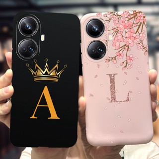 เคสโทรศัพท์มือถือนิ่ม กันกระแทก พิมพ์ลายตัวอักษรน่ารัก สําหรับ Realme 10 Pro Plus RMX3687 RMX3686 Realme 10 Pro+ 6.7 นิ้ว