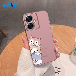 เคสโทรศัพท์มือถือ ลายสุนัขสามตัว สําหรับ Realme C53  C55 C55 C30s C33 C30 C31 C35 C25s C11 2021