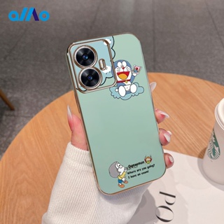 เคสโทรศัพท์มือถือ ลายการ์ตูนโดราเอมอน สําหรับ Realme C55 C55 C30s C33 C30 C31 C35 C25s C11 2021