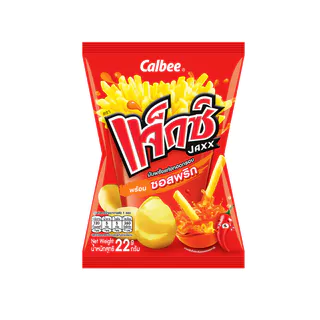 [แพ็ค 6] Jaxx แจ็กซ์ ขนมมันฝรั่งแท่งทอดกรอบ ขนาด 10 บาท พร้อมซอสพริก 22ก.