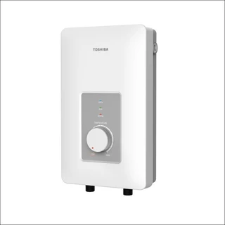 TOSHIBA เครื่องทำน้ำอุ่น W1 Series 3800 วัตต์ สีขาว รุ่น TWH-38WTH(W) พร้อมชุดฝักบัว