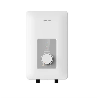TOSHIBA เครื่องทำน้ำอุ่น W1 Series 3800 วัตต์ สีขาว รุ่น TWH-38WTH(W) พร้อมชุดฝักบัว
