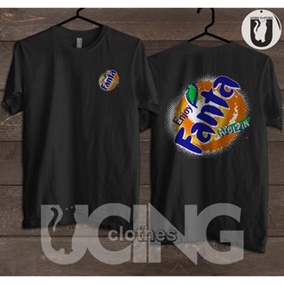 เสื้อยืด พิมพ์ลาย Fanta Enjoy Fanta Applesin