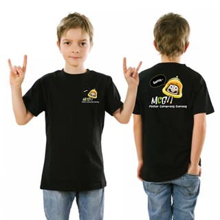 Gazkids เสื้อยืด ลาย MCG Mister Cempreng Gaming สําหรับเด็กอายุ 1-12 ปี