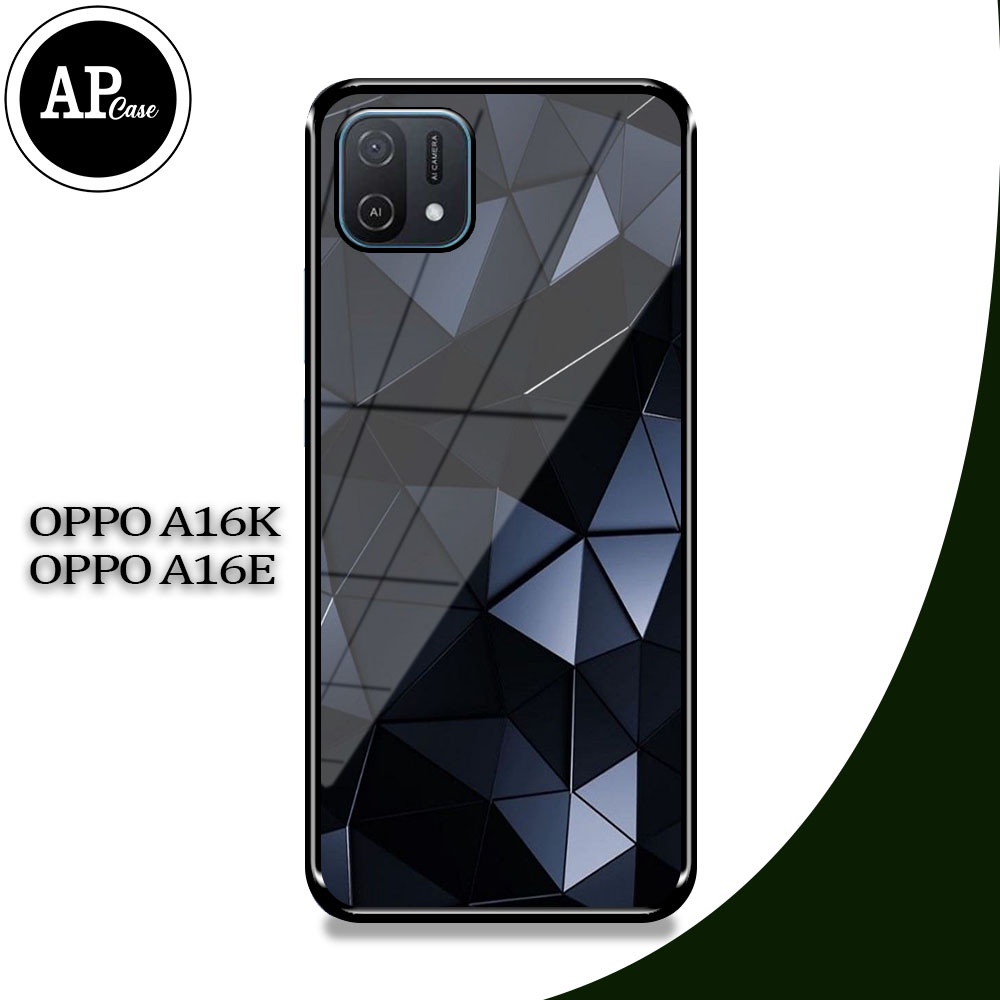 HP OPPO A16K / A16E Hardcase 2D Glossy Case ล่าสุด ABSTRACT Motif Ap Case - Custom Case - Casing - H