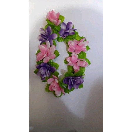 ดอกไม้ BANDANA MERMAID BANDANA ดอกไม้ HEADBAND LEAF BANDANA FLOWER CROWN ไฟ LED INSTANT การจัดส่ง CO