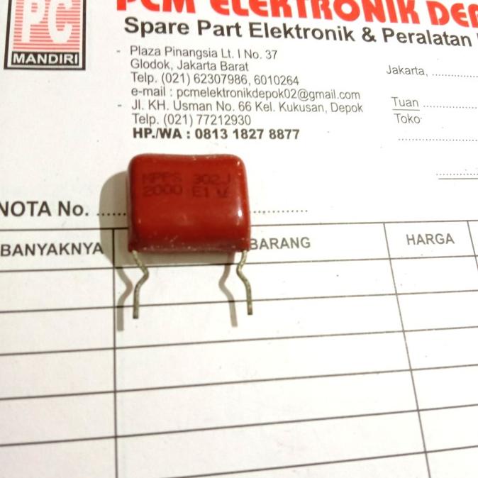 Milar 302 2000 302J2000V 302J 2000V 3nF 2KV pcmelektrob90 คุณภาพดี