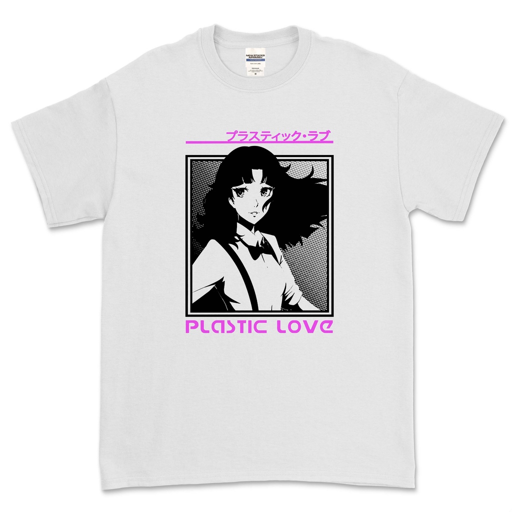 Plastic LOVE FANART - เสื้อยืด MARIYA TAKEUCHI