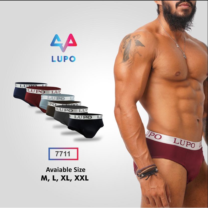 Lupo 7711. กางเกงชั้นใน ทรงสามเหลี่ยม สําหรับผู้ชาย