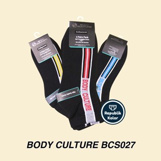 ถุงเท้า ANKLE BODY CULTURE BCS027 I ISI-3 | ป้องกันแบคทีเรีย