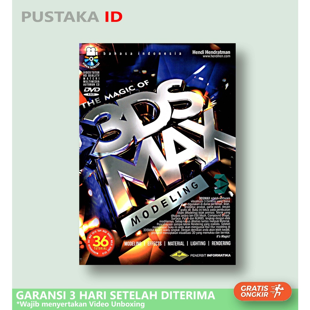 หนังสือการสร้างแบบจําลอง Magic Of 3dsmax - ต้นฉบับ