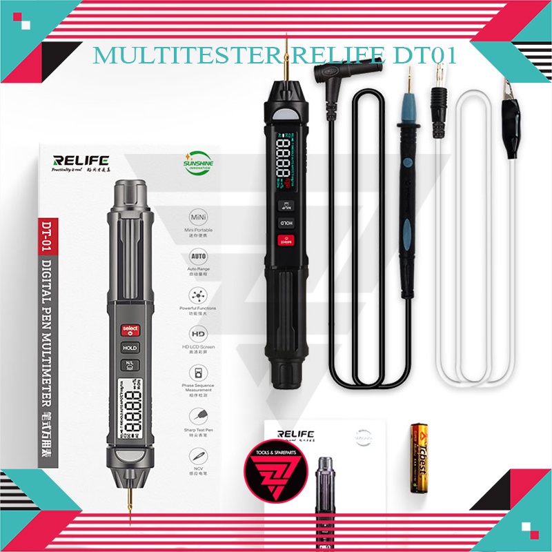 Multitester Relife DT01 / Relife DT-01 / Multitester Pen / Avometer Pen DT-01
