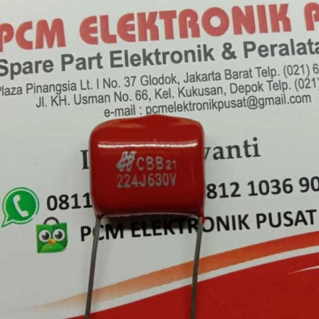 Milar 224J630V 224 630 220nF 630Volt 224J630 220 nF pcmelektrob90 รับประกัน