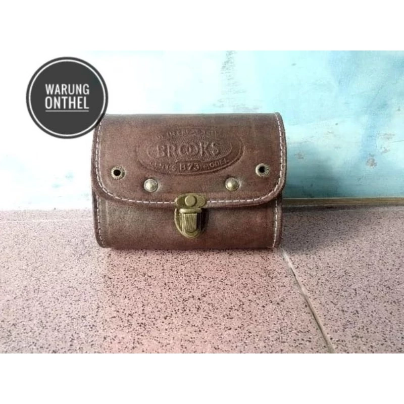 ONTEL SADDLE BAG - ONTEL BAG - ONTHEL BAG - ONTEL BIKE BAG - ONTHEL BIKE BAG - LEATHER SADDLE WALLET