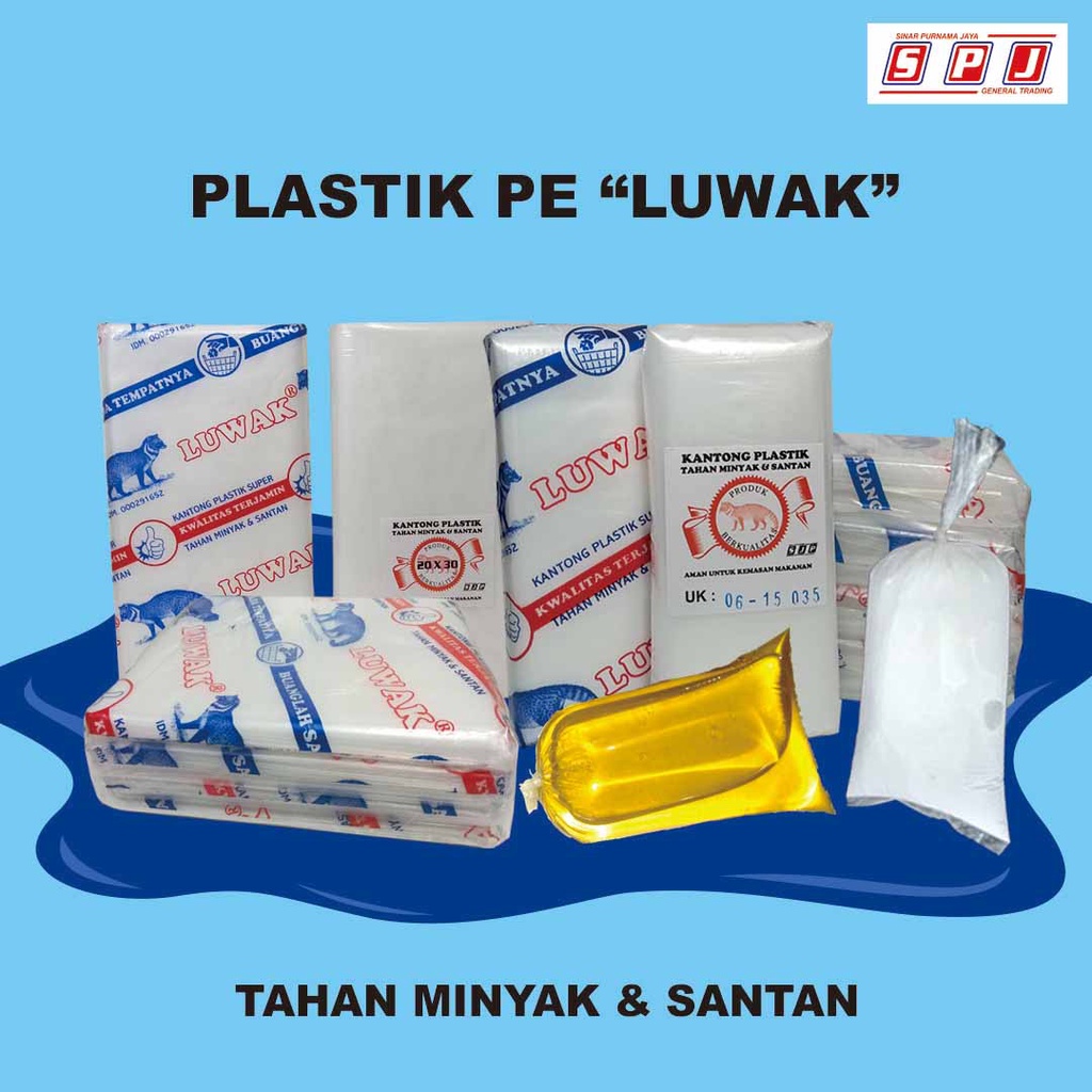 PE Luwak Plastic {พลาสติกก้อนน้ําแข็ง}