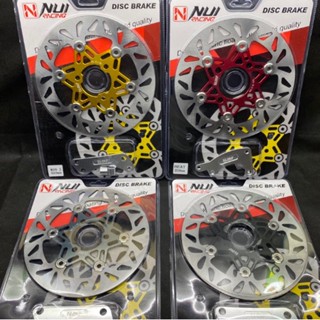 Nui RACING CNC Floting Stanless Plus Bracket แผ่นดิสก์ 220 มม. genio vario 125 150 mio J Fino