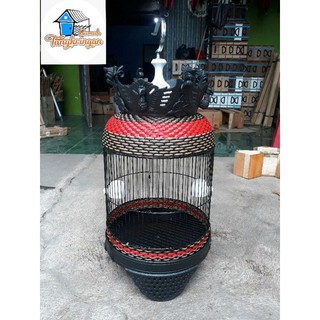 Sangkar Perkutut Ram besi full set ( Terbaru )