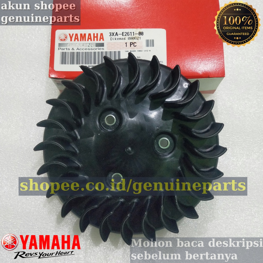 MESIN BLACK MAGNETIC ENGINE FAN YAMAHA F1ZR FIZR ORIGINAL YAMAHA