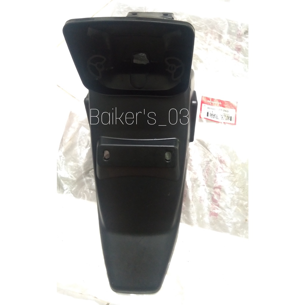 Fender A RR ด้านหลัง Mudguard Mudguard พลาสติกด้านหลัง Mudguard Honda Win 100 Muda Original HGP 8010