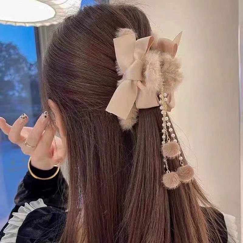 (CR) JB0054 Premium Korean Tassel Feather Jadai