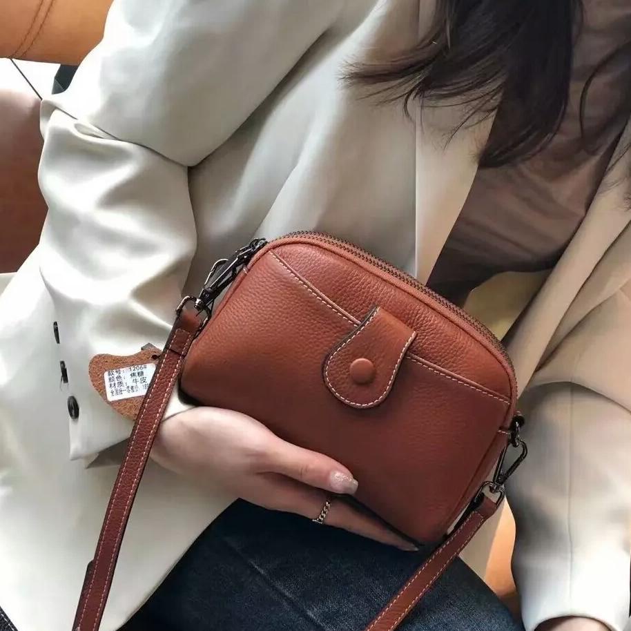 HOT กระเป๋าสะพายข้างผู้หญิง/กระเป๋าสะพายอินเทรนด์/กระเป๋าแบรนด์ Eliya