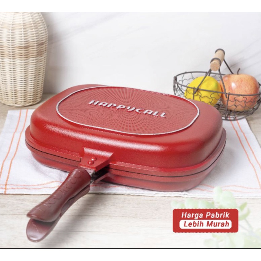[DK] Happy Call Double Pan Jumbo 32 ซม. กระทะย่างออริจินัล