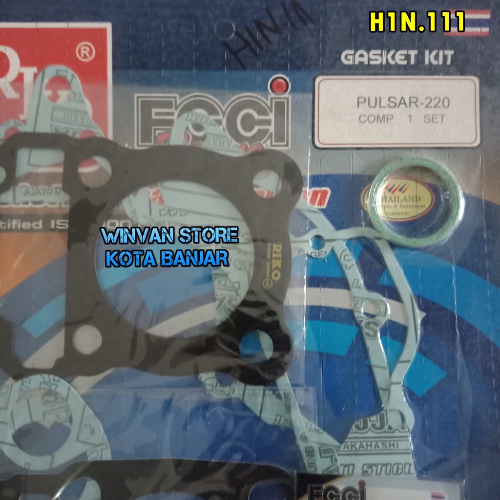 BAJAJ PULSAR 200 220 GASKET BAJAJ GASKET ชุดเต็ม PULSAR 200 220 ไม่ใช่ BAJAJ 200NS ซีลวาล์ว