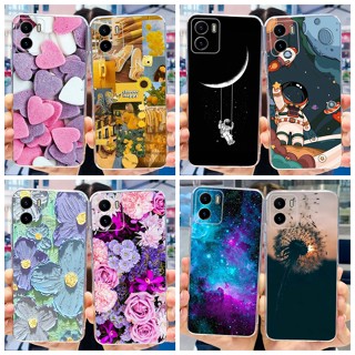 เคสโทรศัพท์มือถือแบบนิ่ม TPU ใส ลายนักบินอวกาศ แฟชั่น สําหรับ Vivo Y15S Y15A Y15C Y01A Y01 V2166 V2120 V2147