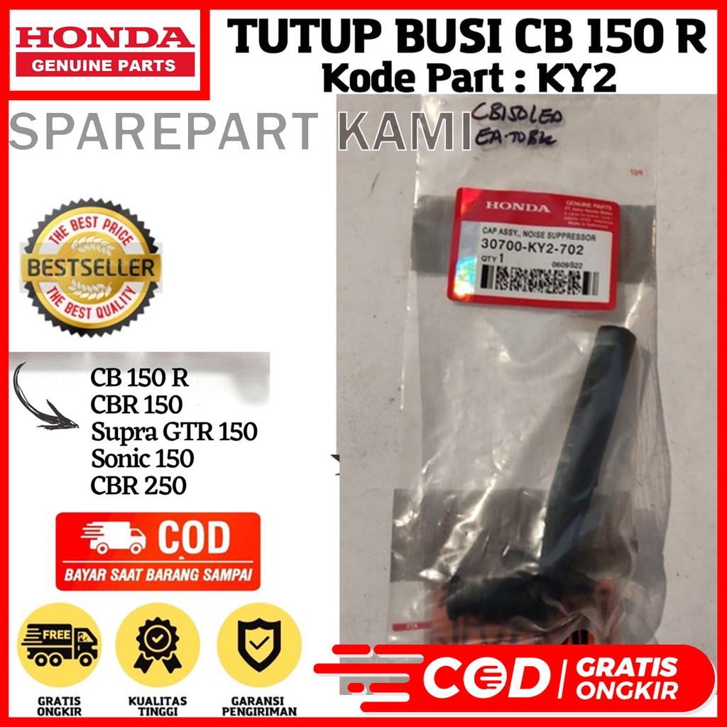 SPARK PLUG CAP SPARK PLUG HEAD CBR150R NEW SONIC 150 CB150R NEW SUPRA GTR CBR 150 R / KY2