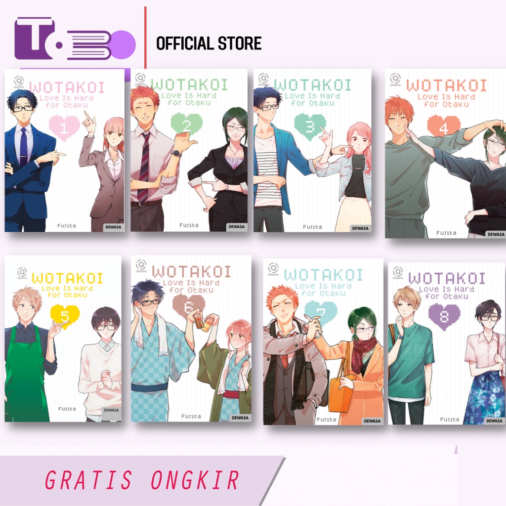 AKASHA Comic: Wotakoi: Love is Hard สําหรับ Otaku - FUJITA
