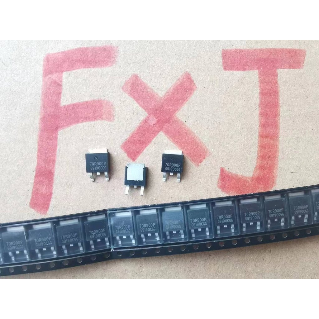 ((10 ชิ้น) 70R900P MMD70R900P Field Effect Tube TO-252 750V 5A