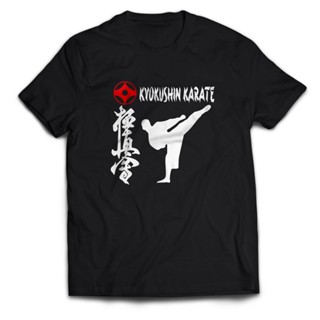 เสื้อยืด พิมพ์ลาย Kyokushin KARATE สําหรับผู้ชาย