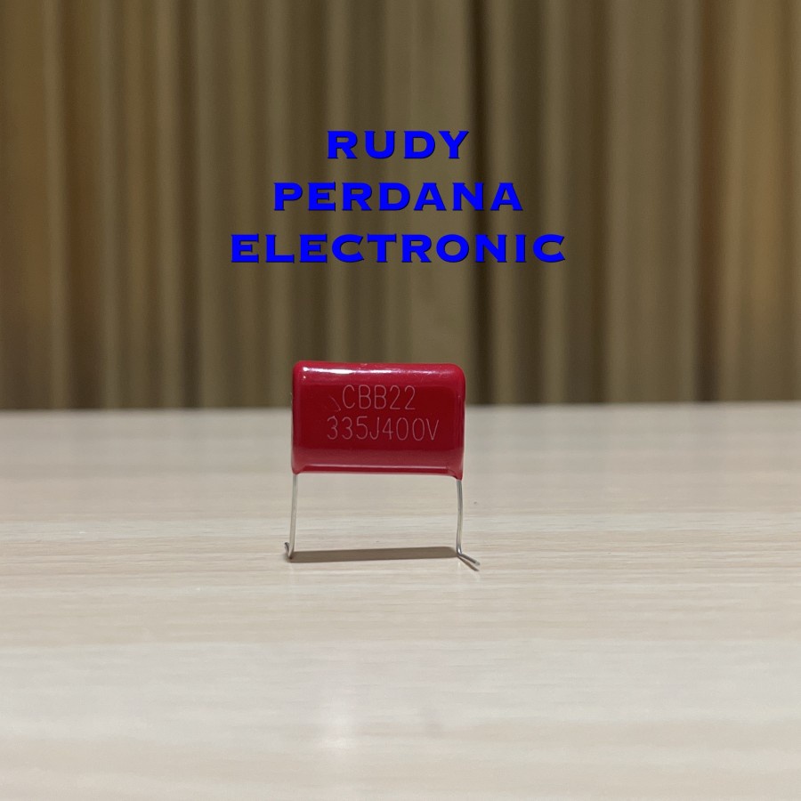 สัญลักษณ์ CAPACITOR 335 3300000Pf 3300nF 3.3uF 5% 400V